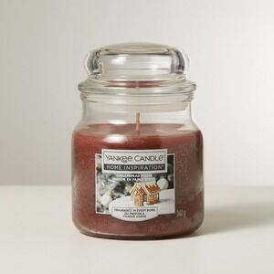 Yankee Candle Gingerbread House Medium Jar - 12 oz (340g) Scented Candle - NWT